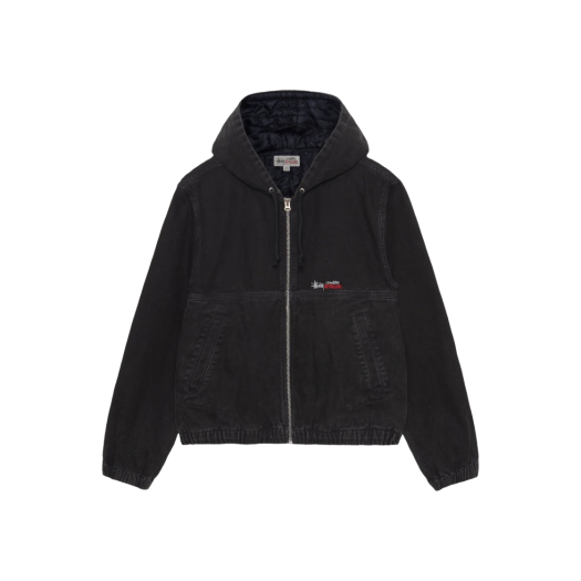 스투시 코티드 코튼 클럽 자켓 다크 브라운 | Stussy | KREAM 스투시 코티드 코튼 클럽 자켓 다크 브라운 | Stussy | KREAM