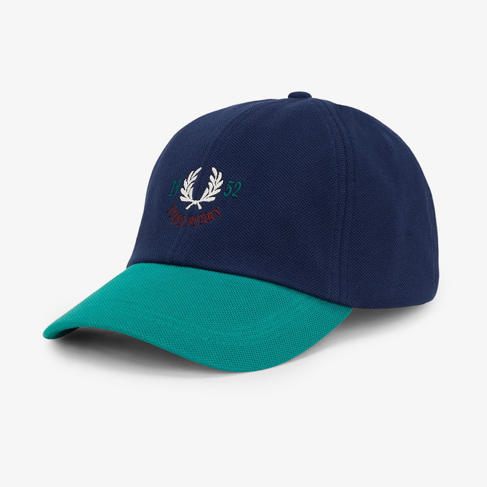 프레드페리 클럽하우스 1952 그래픽 피케 캡 테니스 블루(Fred Perry Clubhouse 1952 Graphic Pique Cap Tennis Blue) - 5