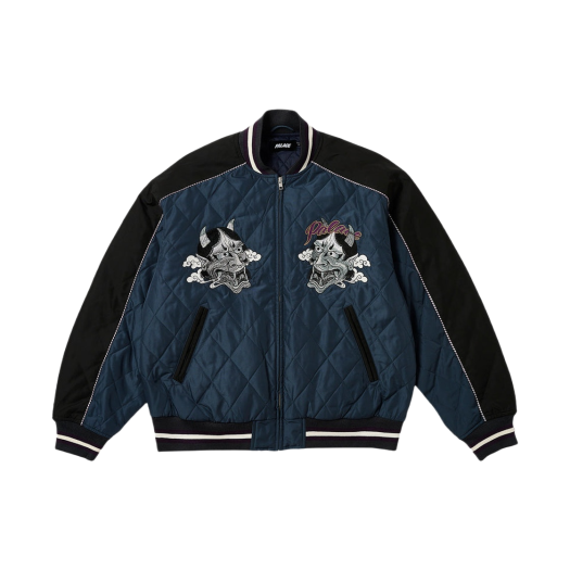 팔라스 플로럴 캔버스 봄버 자켓 블랙 - 24FW | Palace | KREAM 팔라스 플로럴 캔버스 봄버 자켓 블랙 - 24FW | Palace | KREAM