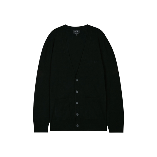 A.P.C. Theo Cardigan Black