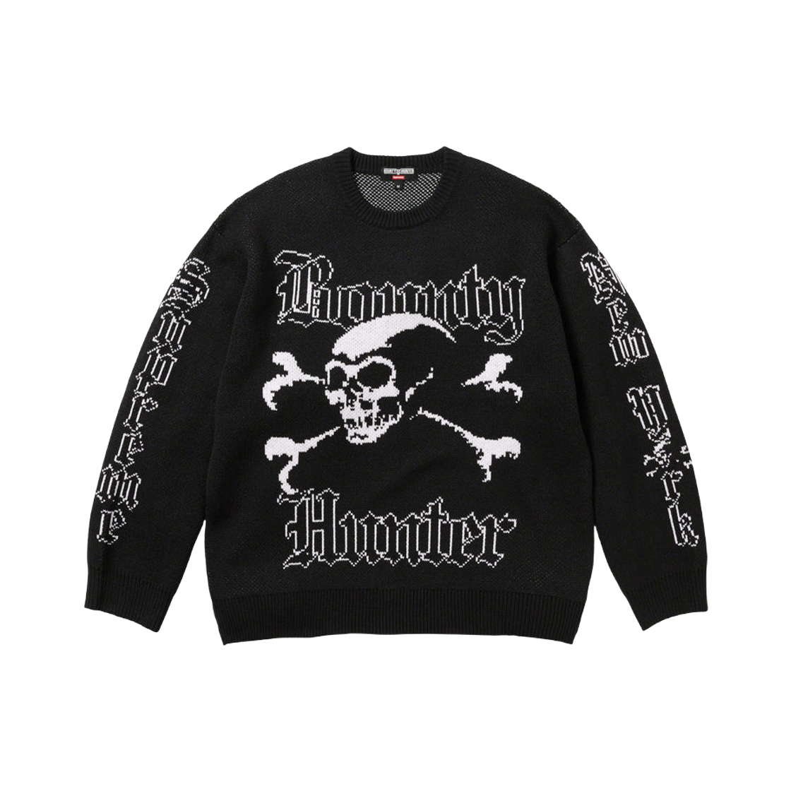 - Supreme x Bounty Hunter Sweater Black - 23FW - 대표 이미지 #1