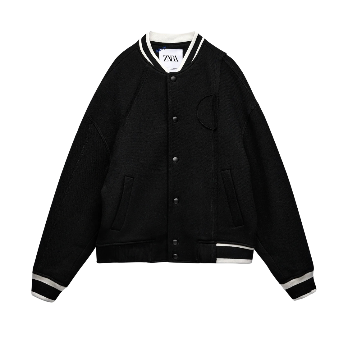 Adererror×ZARA wool blend bomber jacket