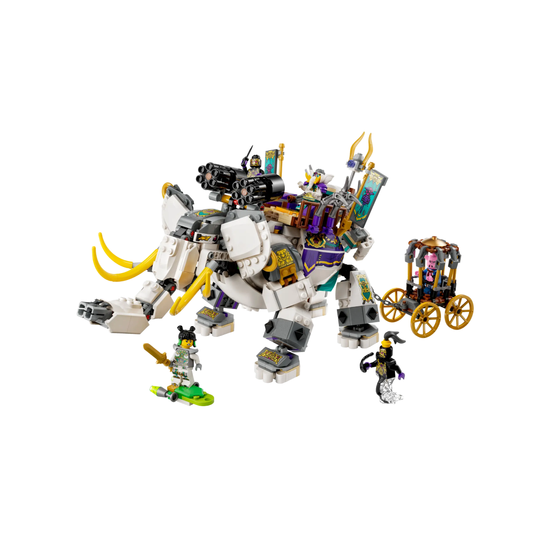 레고 몽키 키드 노란뿔 코끼리 데몬(Lego Monkie Kid Yellow Tusk Elephant)
