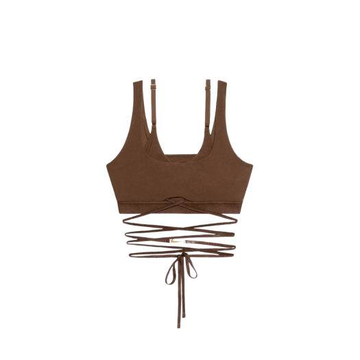 (W) Nike x Jacquemus NRG Light Support Sports Bra Brown - US/EU