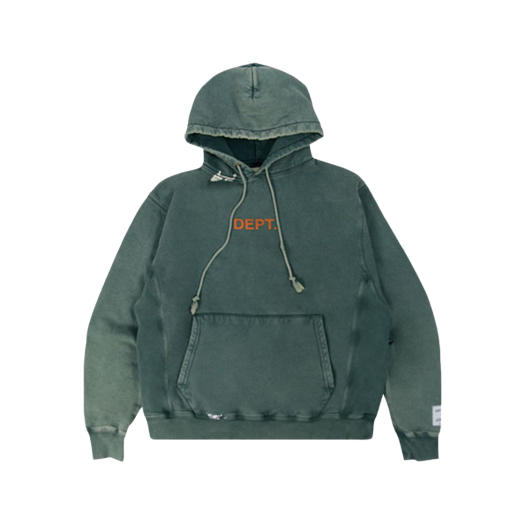 Gallery Dept. Center Logo Hoodie Forest Green