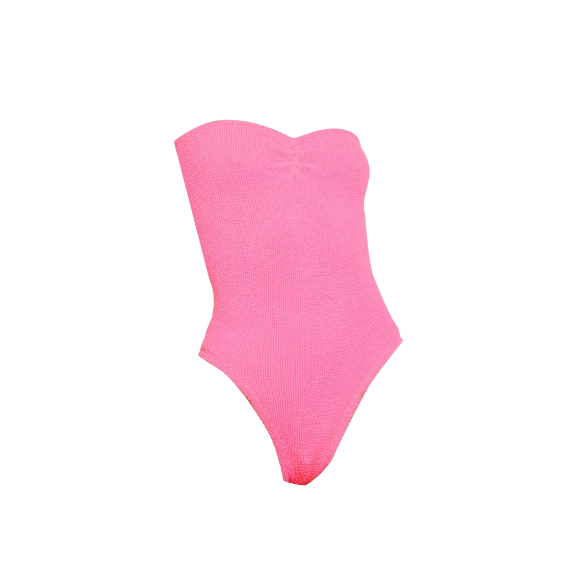 (W) 훈자 지 브룩 스윔수트 버블검((W) Hunza G Brooke Swimsuit Bubblegum) - 1