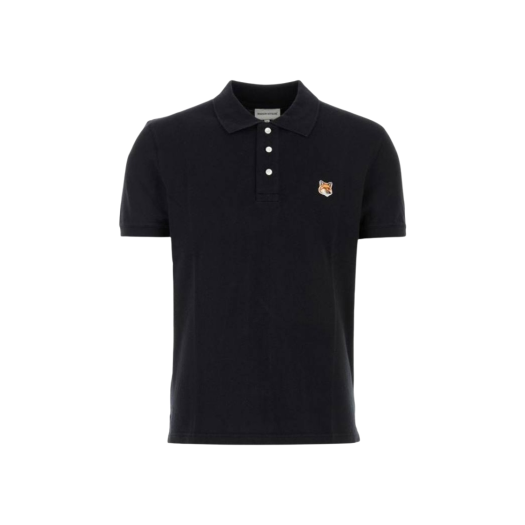 【IAB STUDIO】Cropped Pique Shirt Black Exclusive a_80c5540e56e44166a3222a801e69