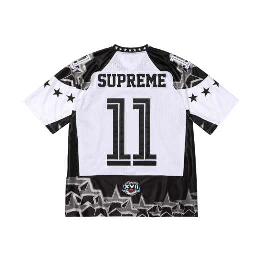 シャツ Supreme Stars Football Jersey M Black Supreme Stars Football Jersey M Black
