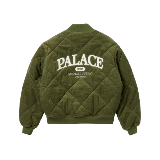 팔라스 D-퀼트 봄버 더 딥 그린 - 24SS | Palace | KREAM