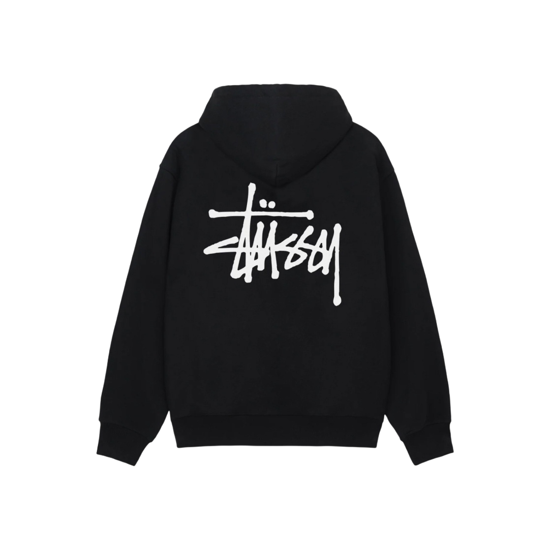 1975000/M Stussy Basic Zip Hoodie Black - #2