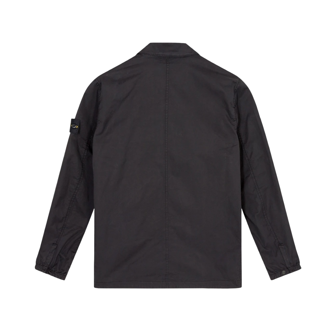 751510610-V0029 Stone Island 10610 Stretch Cotton Gabardine Overshirt Black - 21FW - #2