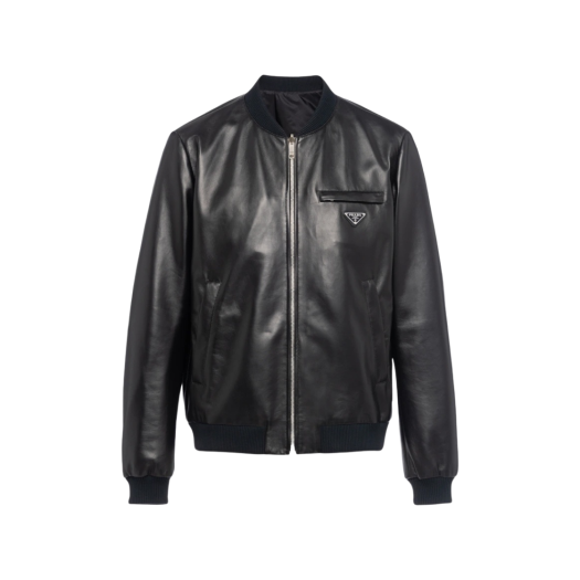 ジャケット・アウター 00s PRADA black buttondown flight jacket 00s PRADA black buttondown flight jacket