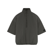 Essentials Halfzip Mockneck Shirt Ink - 24SS