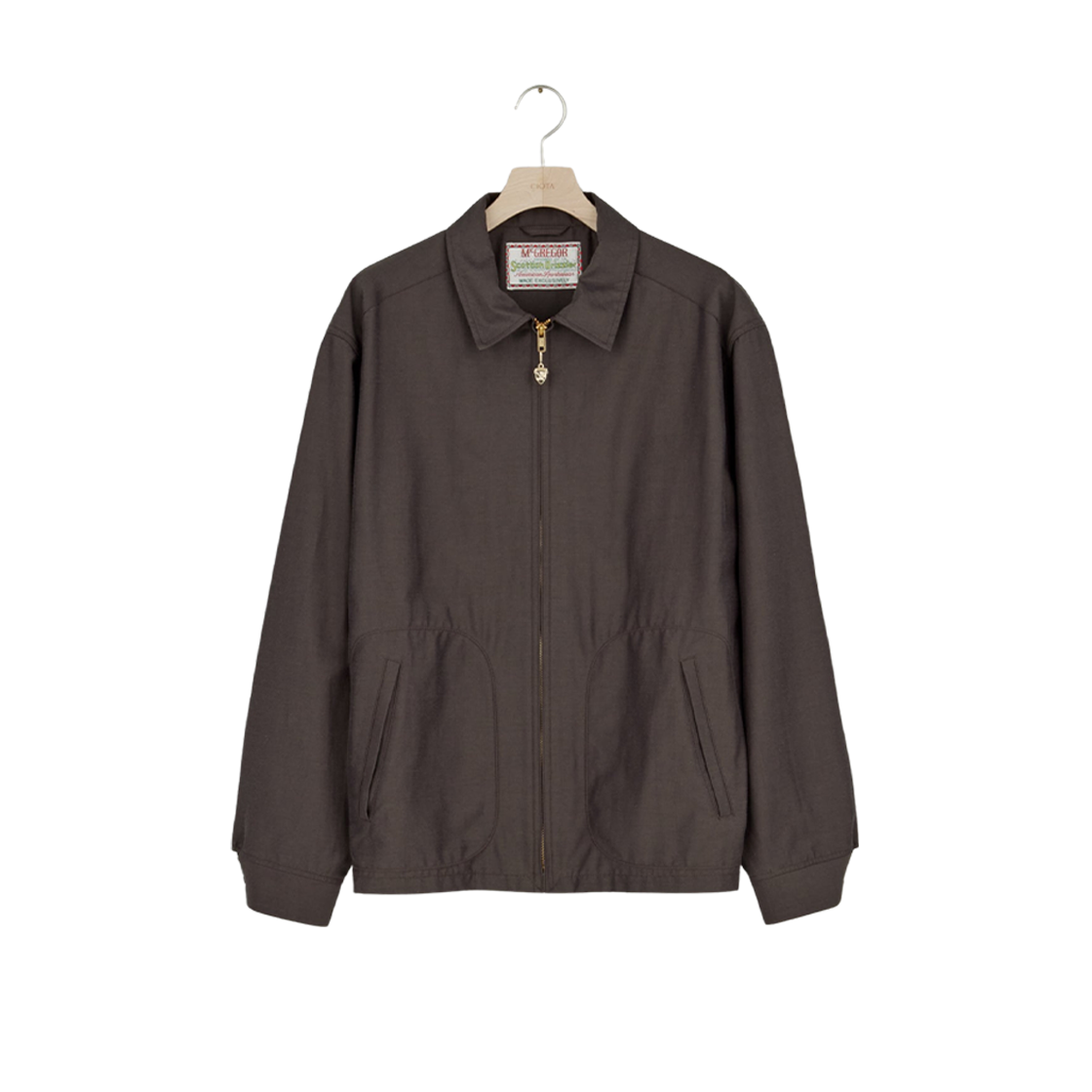 CIOTA × MCGREGOR DRIZZLER JACKET WINE 5
