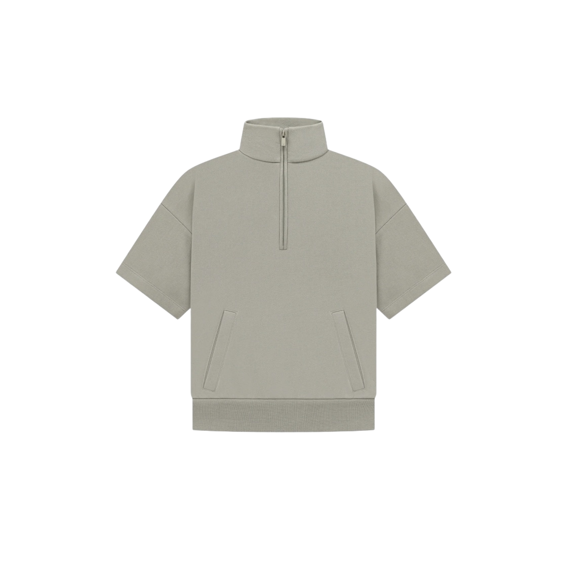 (키즈) 에센셜 하프집 프렌치 테리 모크넥 실 - 23SS((Kids) Essentials Half-Zip French Terry Mockneck Seal - 23SS) - 1