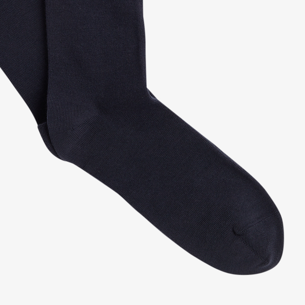 프레드페리 클래식 로렐 리스 삭스 네이비/스노우 화이트(Fred Perry Classic Laurel Wreath Sock Navy/Snow White) - 4