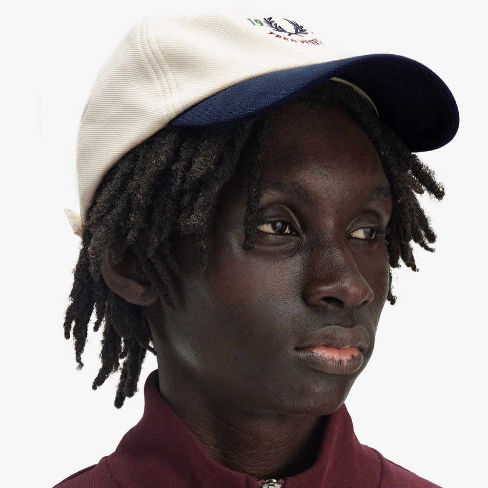 프레드페리 클럽하우스 1952 그래픽 피케 캡 에크루(Fred Perry Clubhouse 1952 Graphic Pique Cap Ecru) - 3