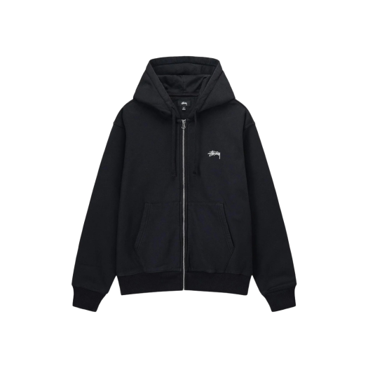 스투시 청키 니트 후드 집업 블랙 | Stussy | KREAM 스투시 청키 니트 후드 집업 블랙 | Stussy | KREAM
