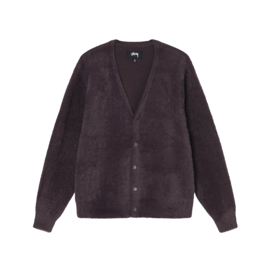 스투시 x 데님 티어스 수트 가디건 블랙 | Stussy | KREAM