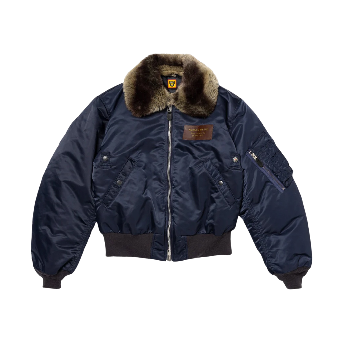サイズL HUMAN MADE FLIGHT JACKET ネイビー 中古・古着通販】HUMAN MADE (ヒューマンメイド) N2 Flight