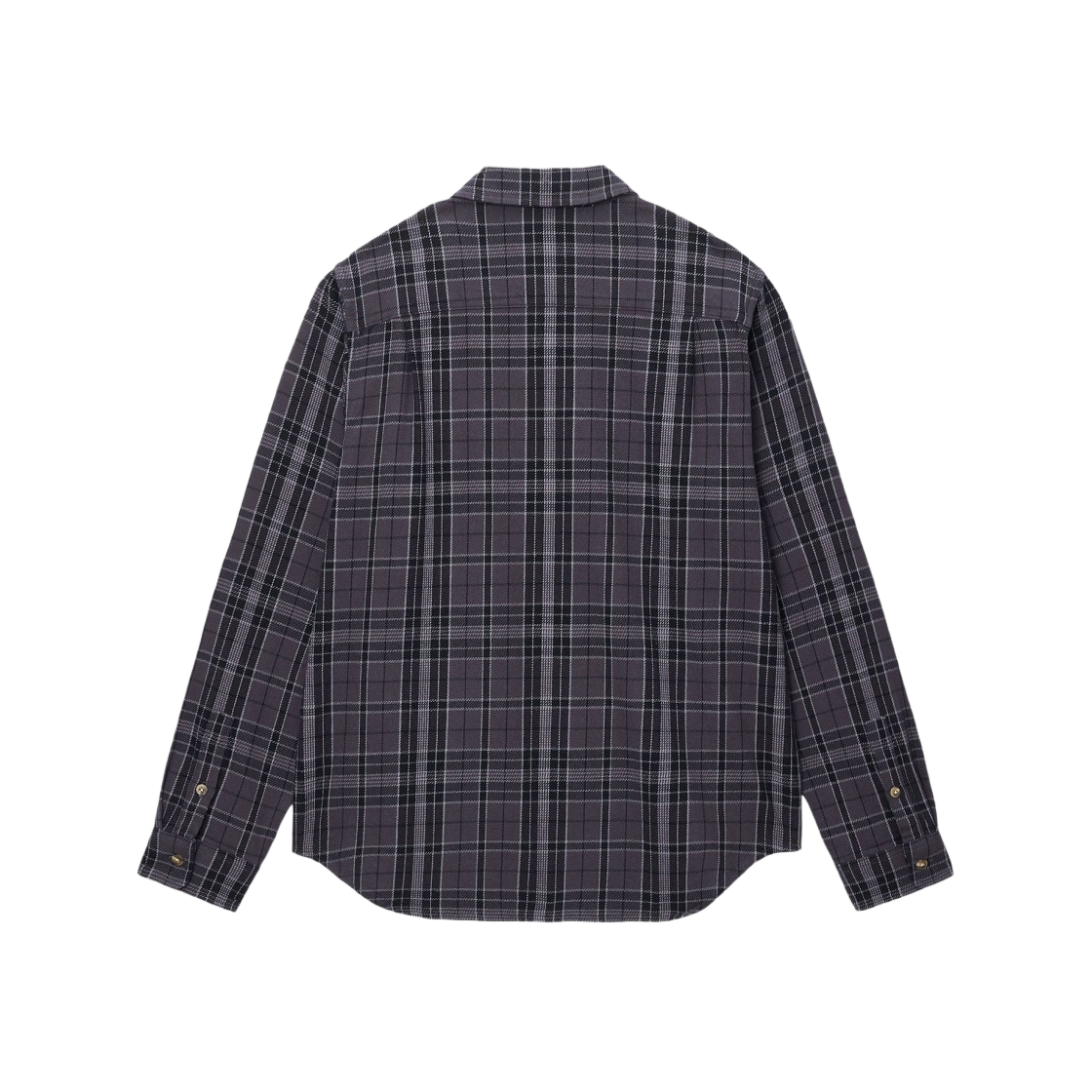 STUSSY Stones Plaid L/S Shirt Sサイズ ブラック Stüssy: Men's Stones Plaid Shirt (Black) | DSMNY E-SHOP