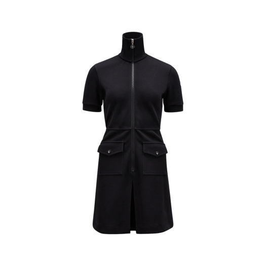 (W) Moncler Polo Dress Black - 24SS