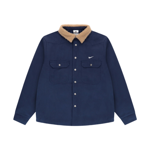 Nike SB Skate Padded Flannel Jacket Midnight Navy - US/EU