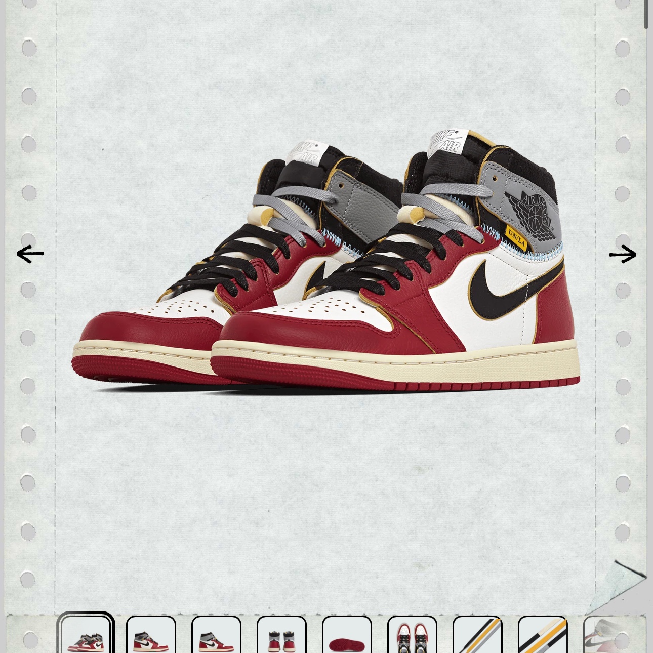 Jordan 1 x Union Retro High OG Chicago Shadow 착용 스타일