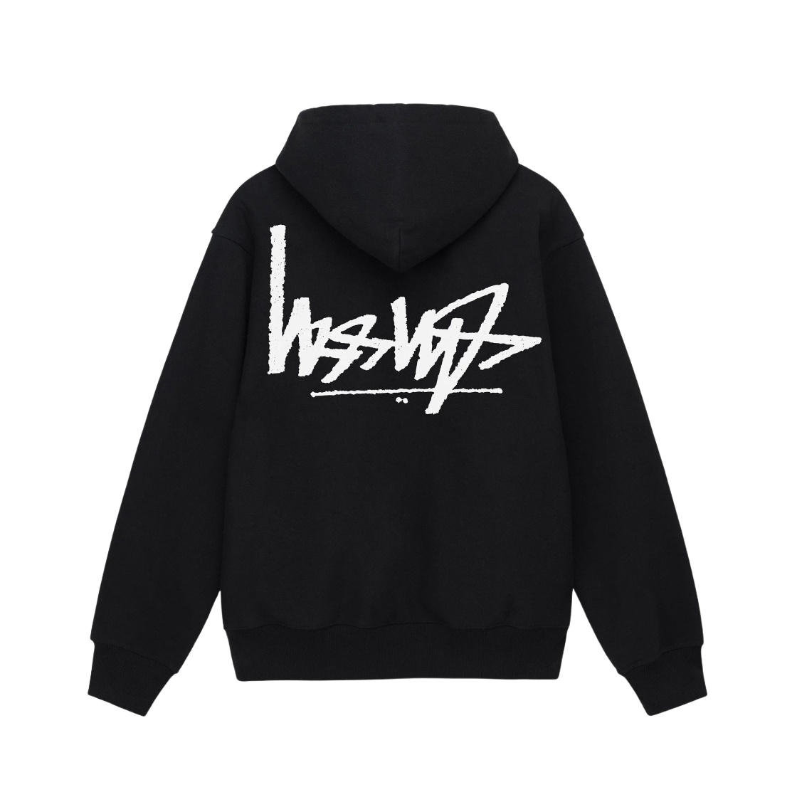 【Stussy】 Basic Zip Hoodie Black 2024 ★韓国人気★追跡付 ☆韓国の人気☆【Stussy】☆World Tour Hoodie Black 2024