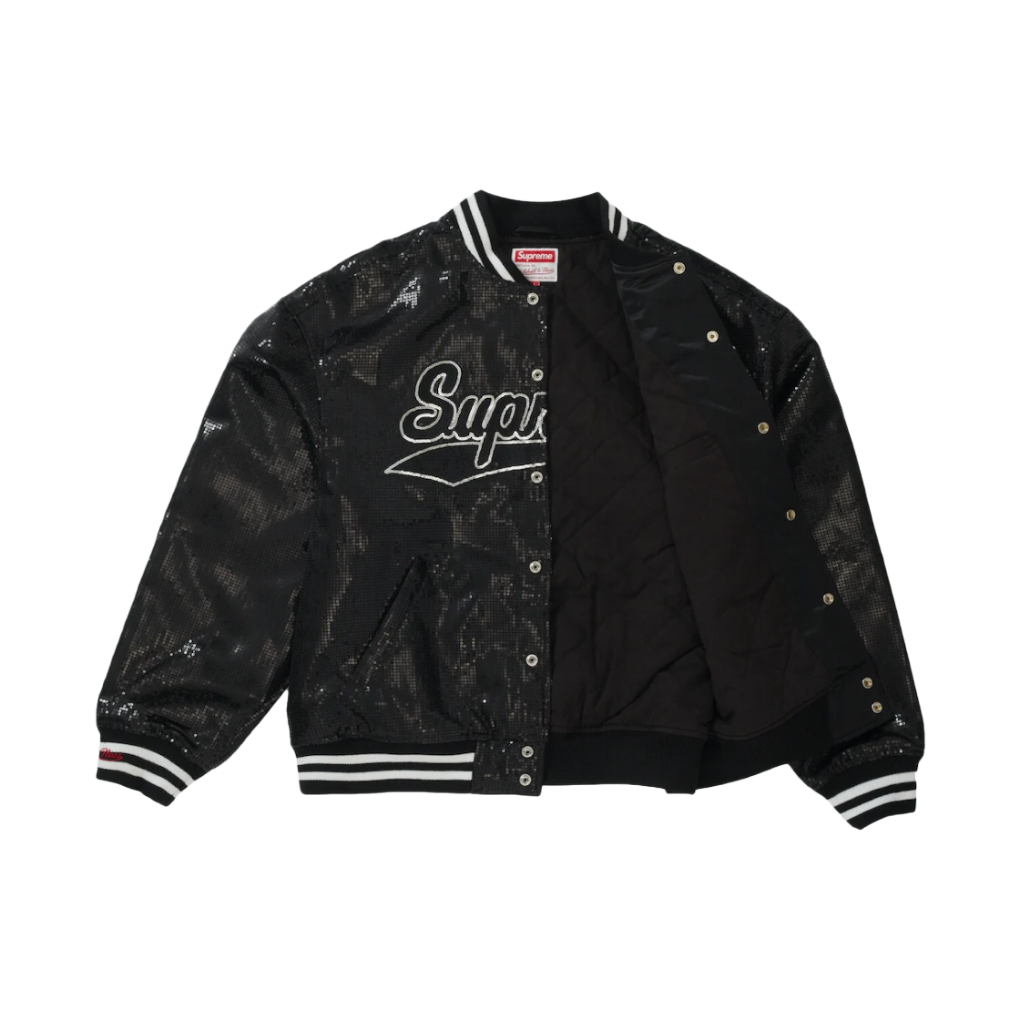 Supreme mitchell&ness varsity jacket XL(FW21 Supreme Supreme mitchell&ness varsity jacket XL(FW21 Supreme