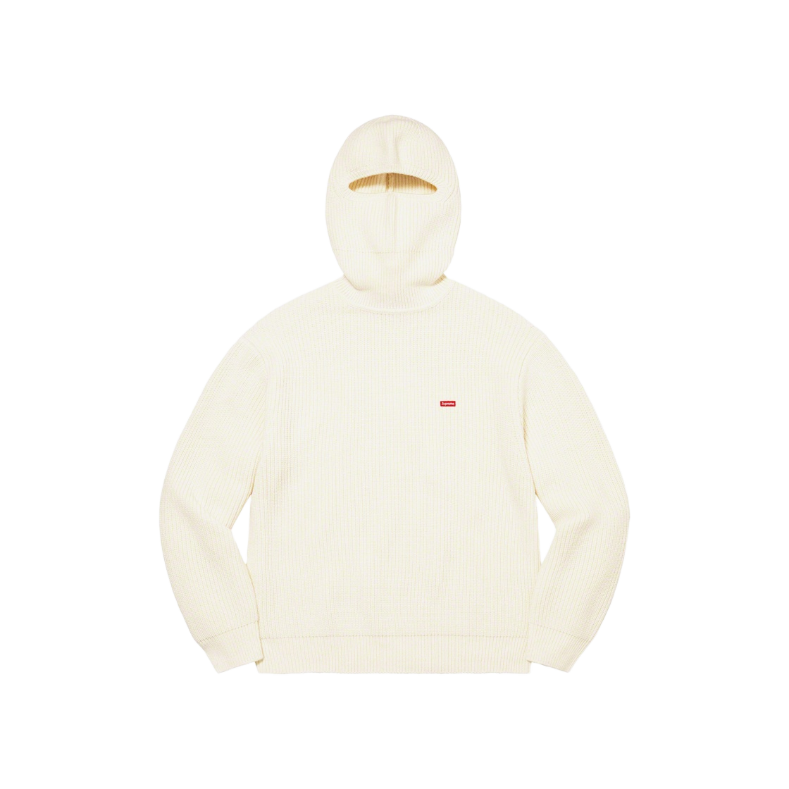 - Supreme Small Box Balaclava/Turtleneck Sweater Black Stripe White - 22FW - 대표 이미지 #1
