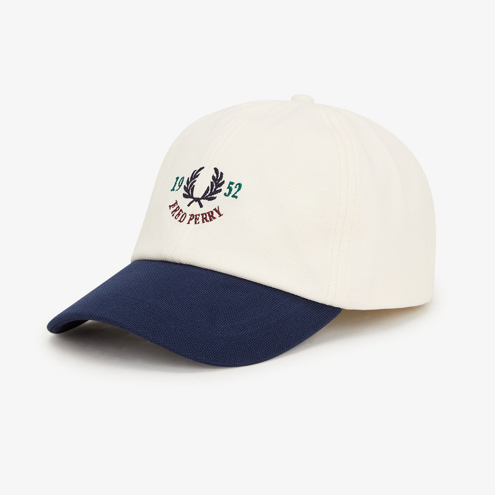 프레드페리 클럽하우스 1952 그래픽 피케 캡 에크루(Fred Perry Clubhouse 1952 Graphic Pique Cap Ecru) - 4
