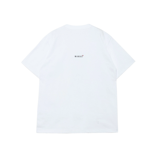 사카이 x 더블탭스 프린트 티셔츠 화이트 | Sacai | KREAM