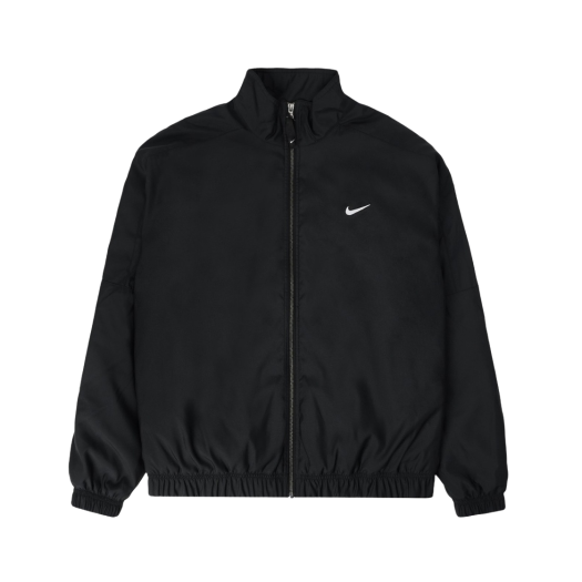 Nike NRG Solo Swoosh Satin Bomber Jacket Black Doll - US/EU