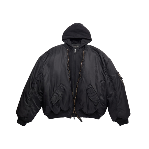 Balenciaga Paris All In Bomber Black