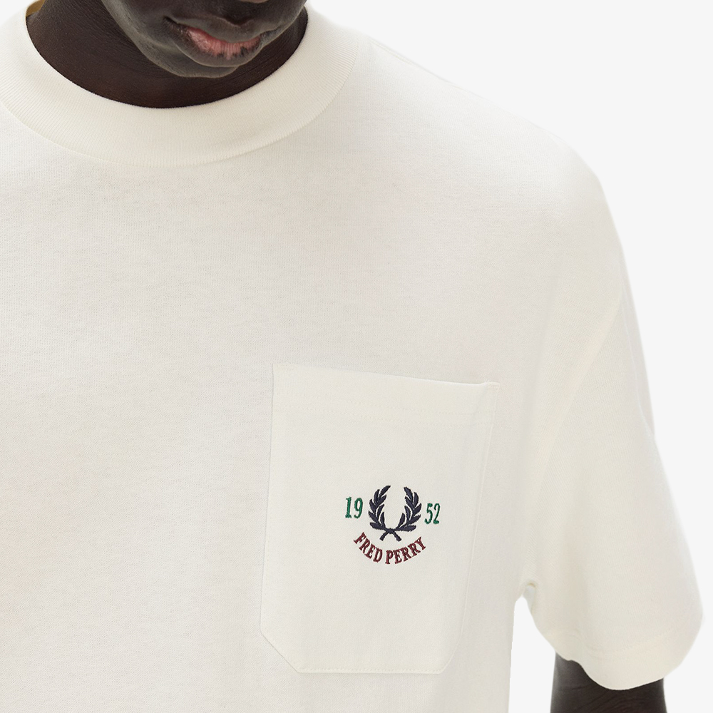 프레드페리 클럽하우스 릴렉스드 1952 티셔츠 에크루(Fred Perry Clubhouse Relaxed 1952 T-Shirt Ecru) - 6