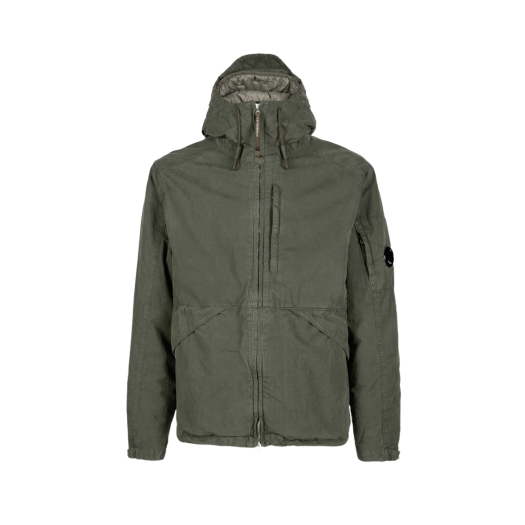 C.P. Company 50 Fili Rubber Jacket Thyme Green - 22FW