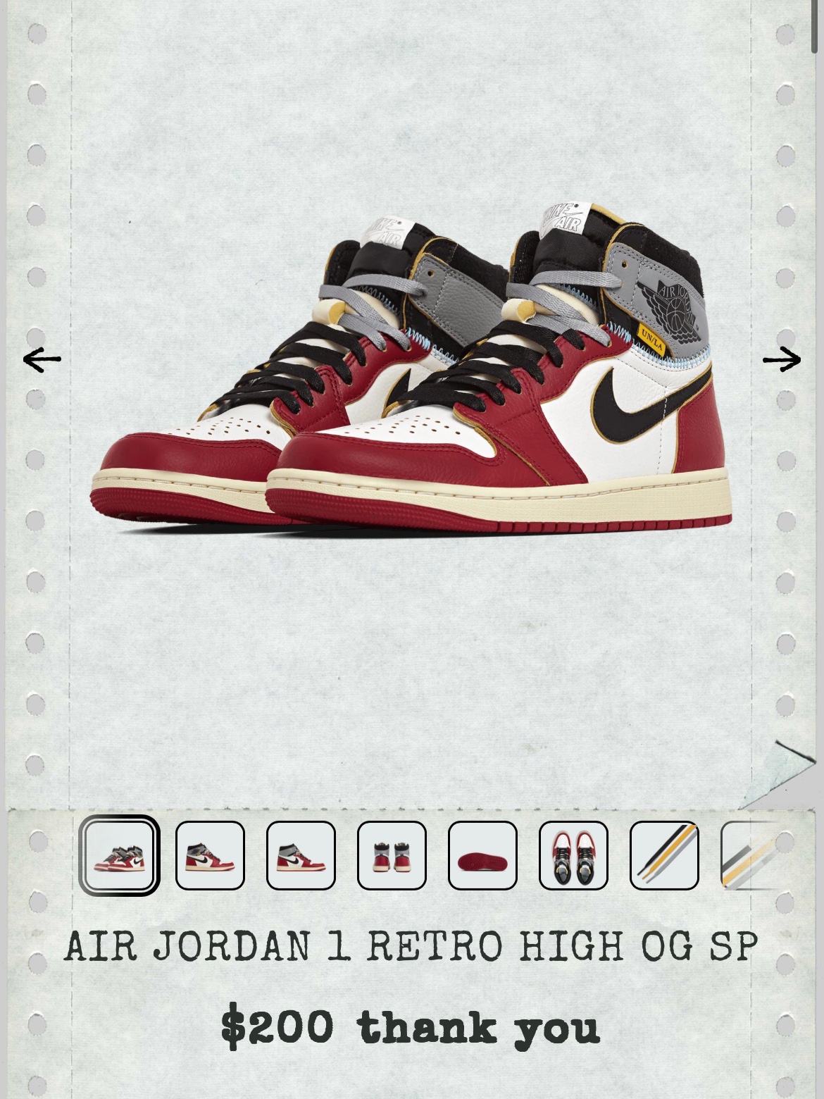 Jordan 1 x Union Retro High OG Chicago Shadow 착용 스타일