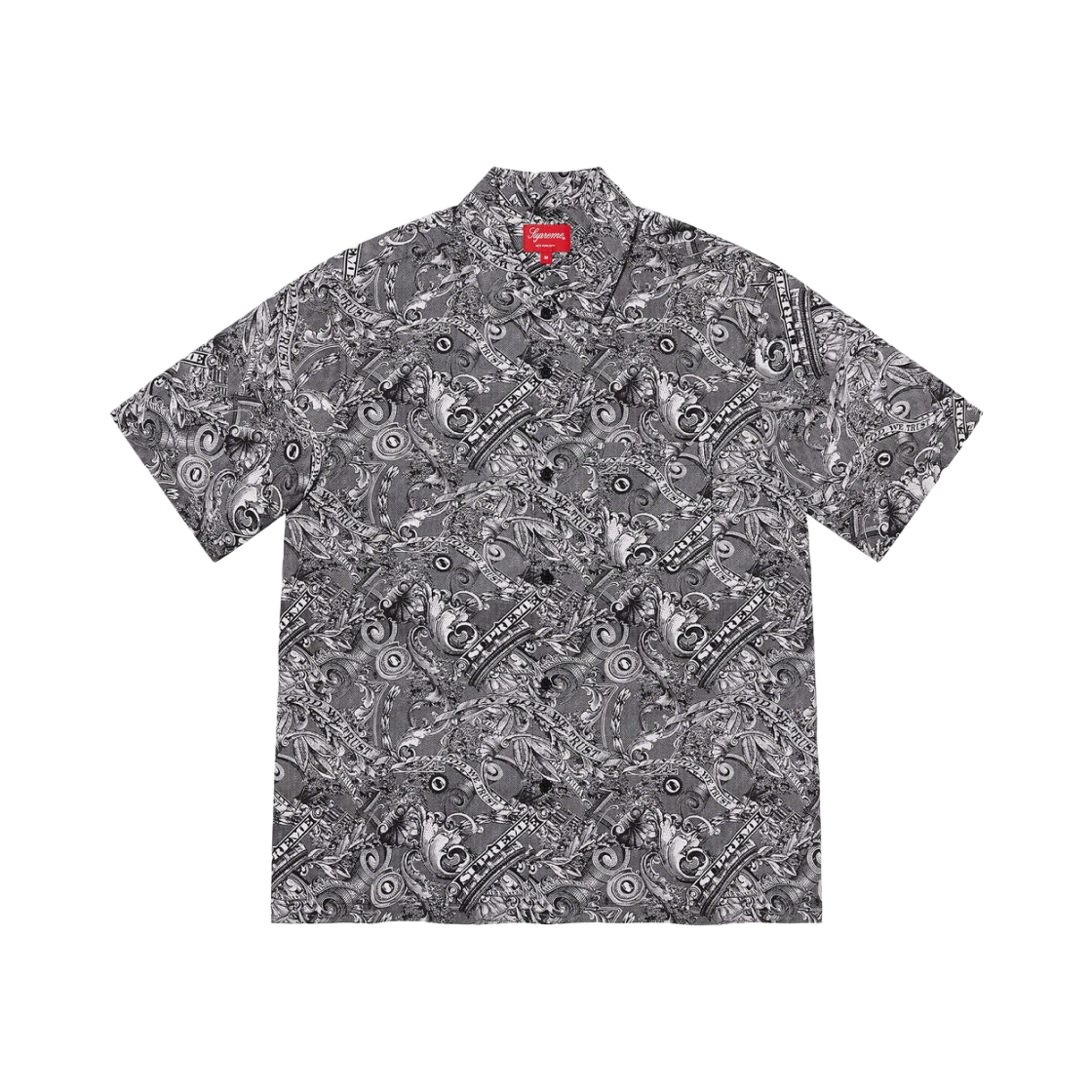 슈프림 달러 숏슬리브 셔츠 블랙 - 23SS | Supreme | KREAM