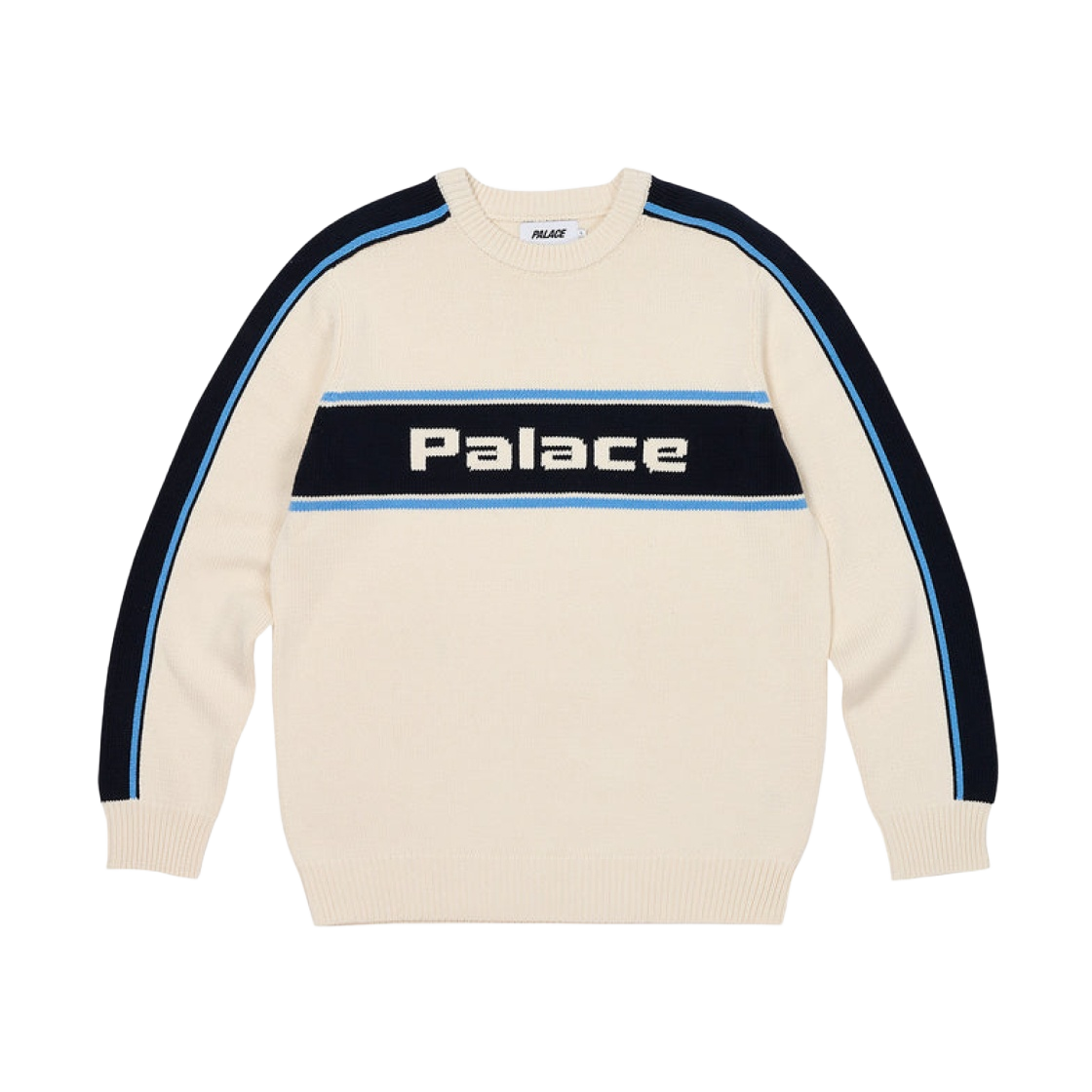 - Palace Electronica Knit Soft White - 23SS - 대표 이미지 #1