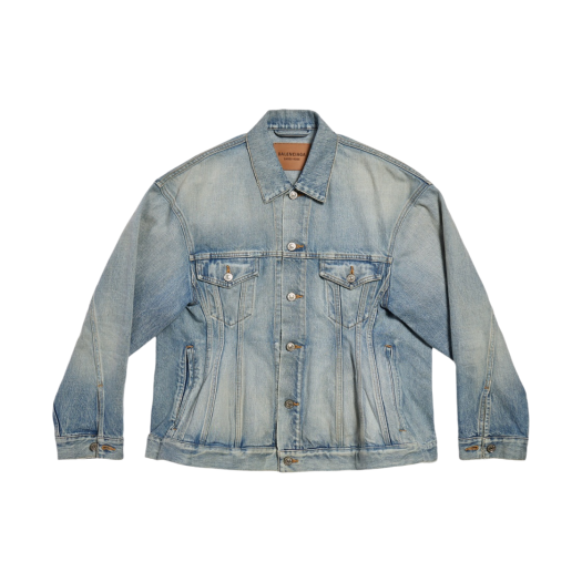 (W) Balenciaga Hourglass Jacket Light Blue