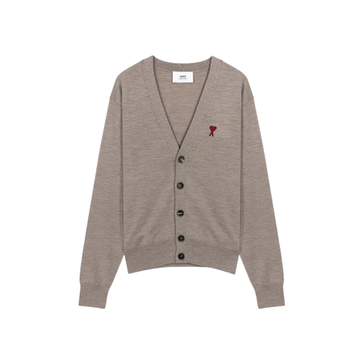 AMI de Coeur Wool Cardigan Champagne