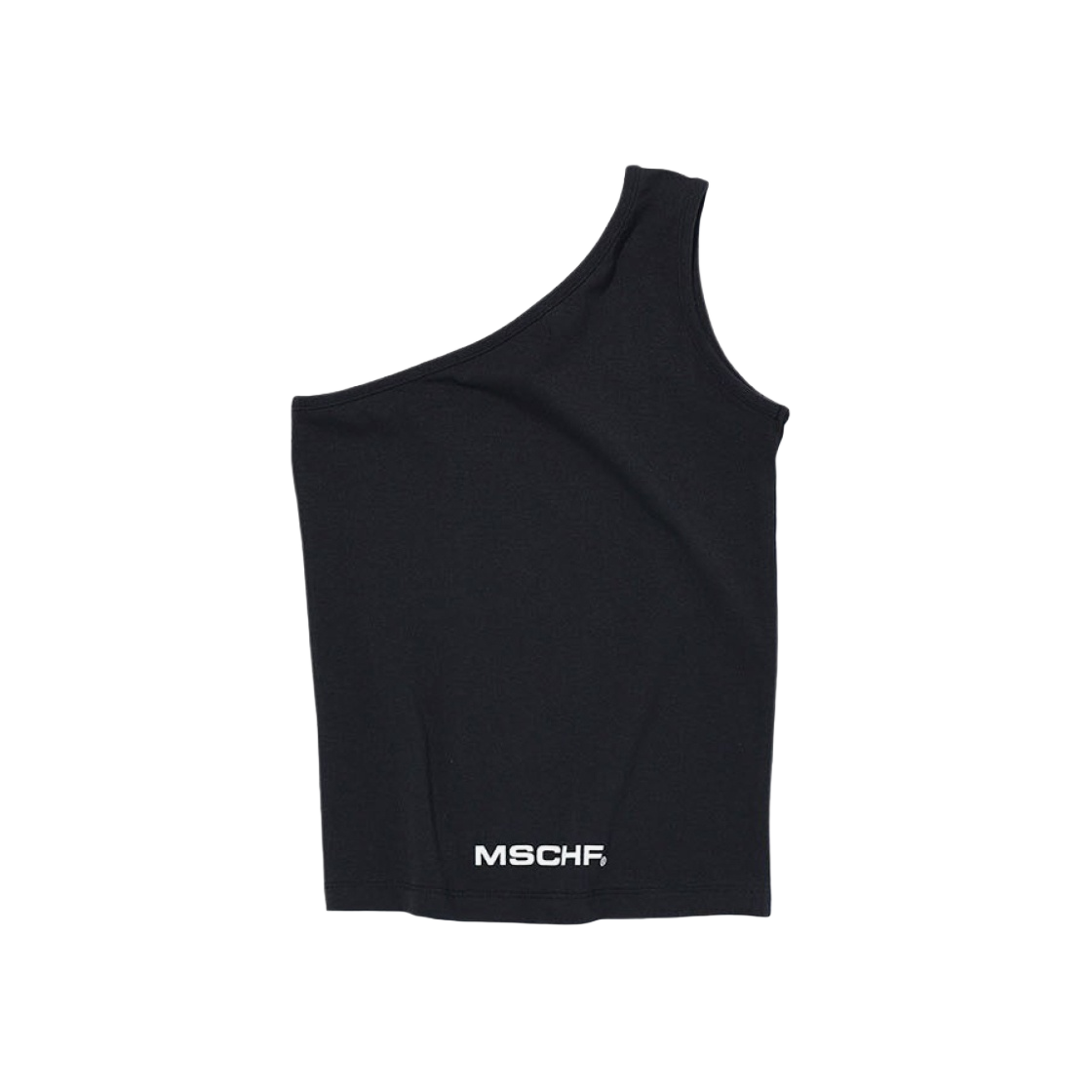 W) 미스치프 롬버스 원 숄더 탑 블랙 | Mischief | KREAM