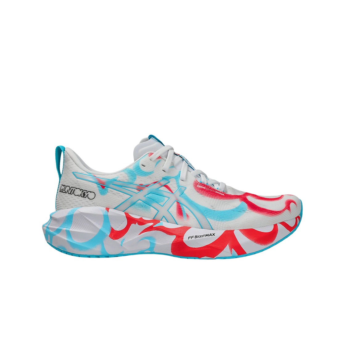 아식스 노바블라스트 5 도쿄 화이트 아쿠아리움(Asics Novablast 5 Tokyo White Aquarium)