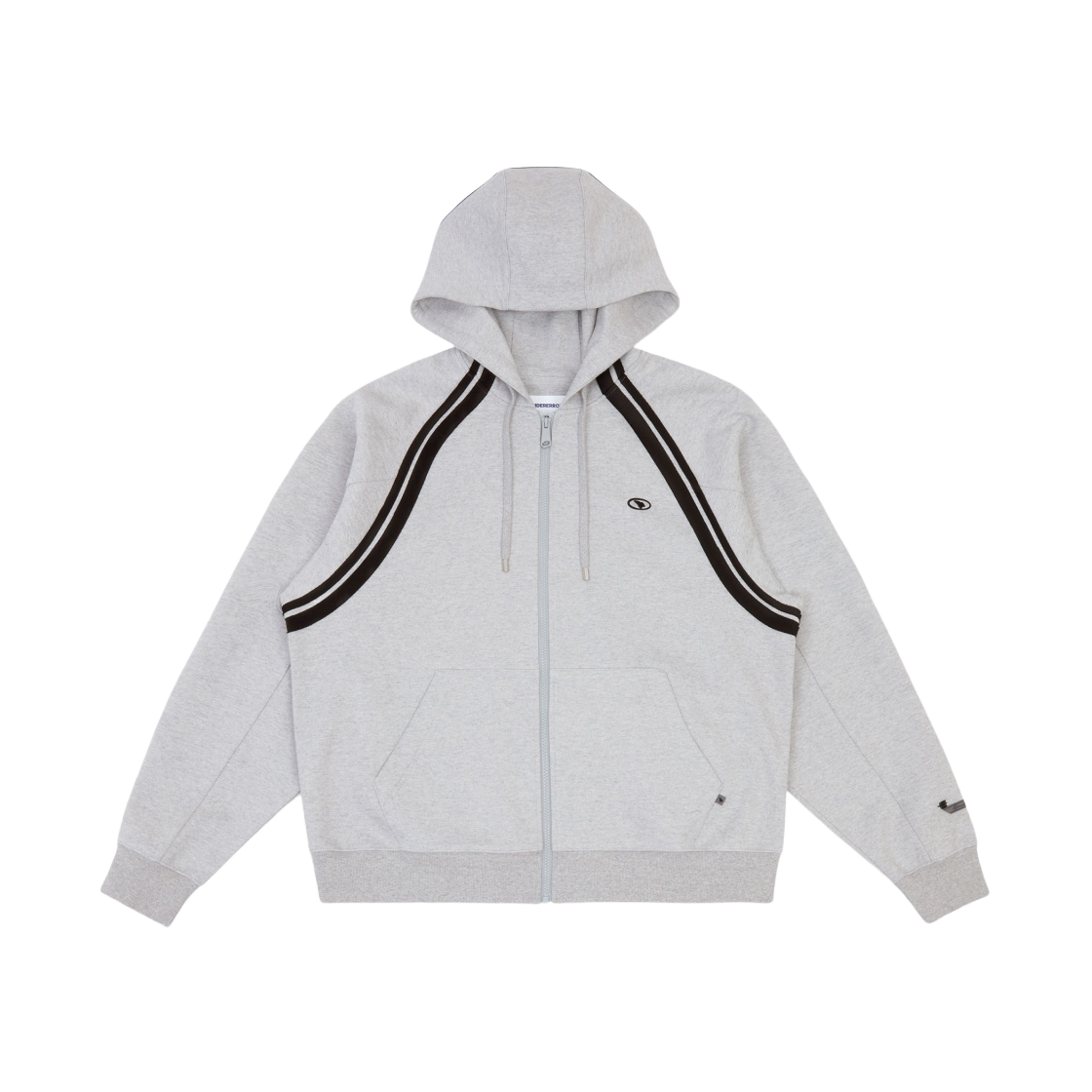 BMADFWHD0401GR Ader Error Bashar Hood Zip-UP Grey - 대표 이미지 #1