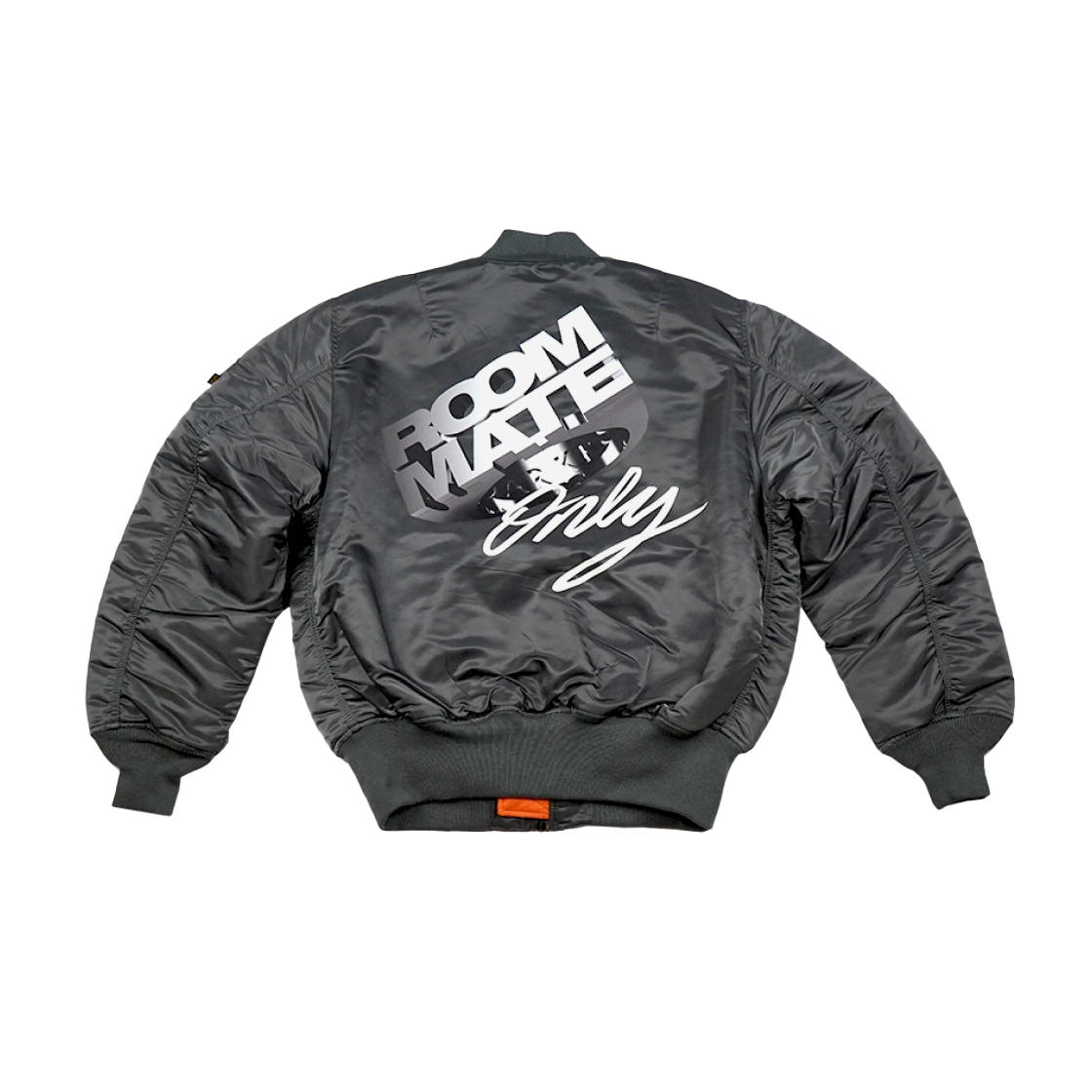 DKRM-AI2MA1GS Darkr8m Studio x Alpha Industries Roommate MA-1 Jacket Gunmetal - 대표 이미지 #1