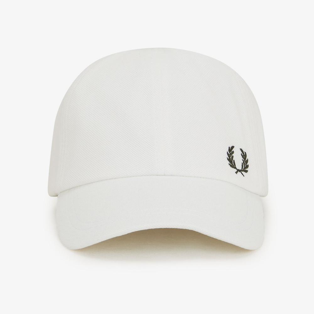 프레드페리 피케 클래식 캡 스노우 화이트/코트그린(Fred Perry Pique Classic Cap Snwhite/Courtgre) - 3