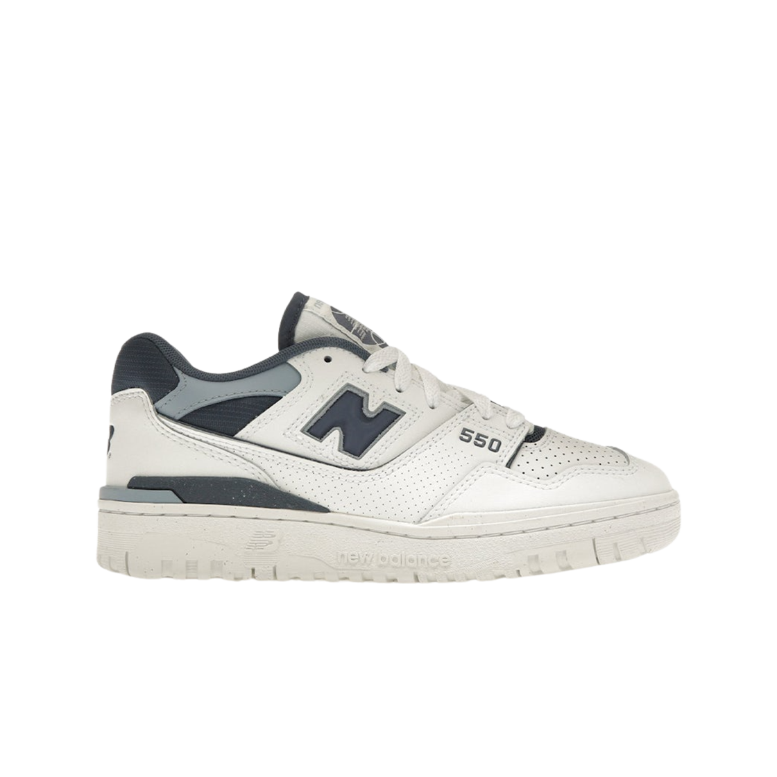 (W) 뉴발란스 550 화이트 빈티지 인디고 - B 스탠다드((W) New Balance 550 White Vintage Indigo - B Standard) - 1