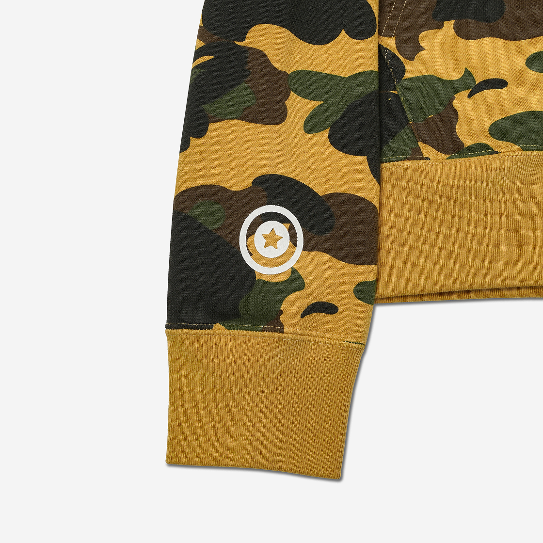 베이프 퍼스트 카모 세퍼레이트 샤크 풀 집 후드 그린(BAPE 1st Camo Separate Shark Full Zip Hoodie Green) - 7