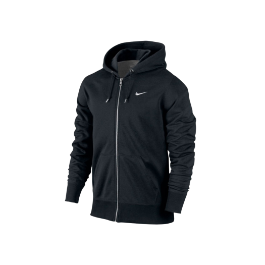 Nike NSW Classic Full Zip Hoodie Black - Asia